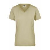 Ladies' Workwear T-Shirt - stone - XS