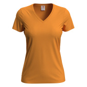 Stedman T-shirt V-Neck Classic-T SS for her 716c orange L