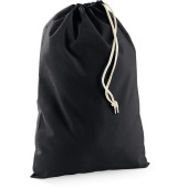Cotton Stuff Bag Black XS