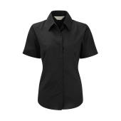 Ladies' Classic Oxford Shirt - Black - 5XL (50)
