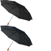 Polyester (190T) paraplu Janelle zwart
