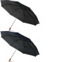 Polyester (190T) paraplu Janelle zwart