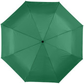 Alex 21,5" foldbar, fuldautomatisk paraply - Grøn