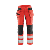 High Vis Rood/Zwart