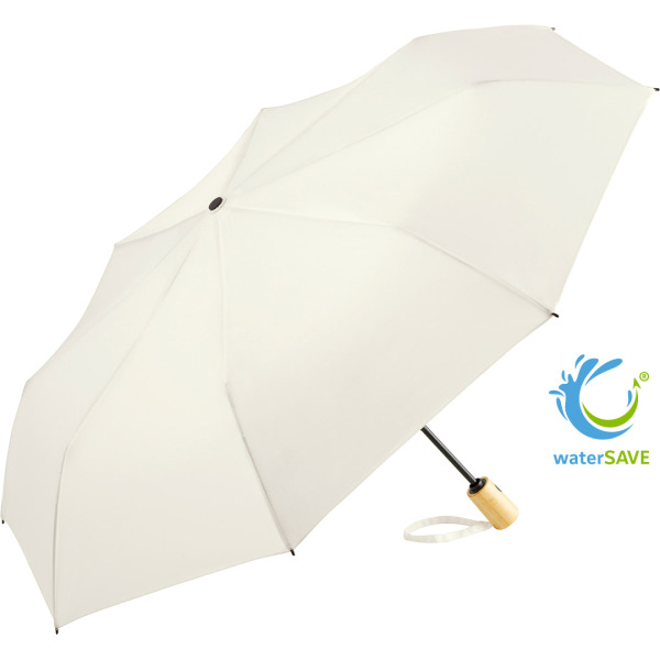 AOC pocket umbrella ÖkoBrella - natural white wS