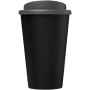 Americano® Eco 350 ml gerecyclede drinkbeker - Zwart/Grijs