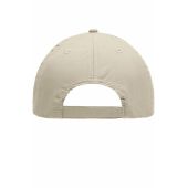 MB6135 6 Panel Polyester Peach Cap - beige - one size