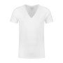 SANTINO T-shirt Jort V-neck White 3XL