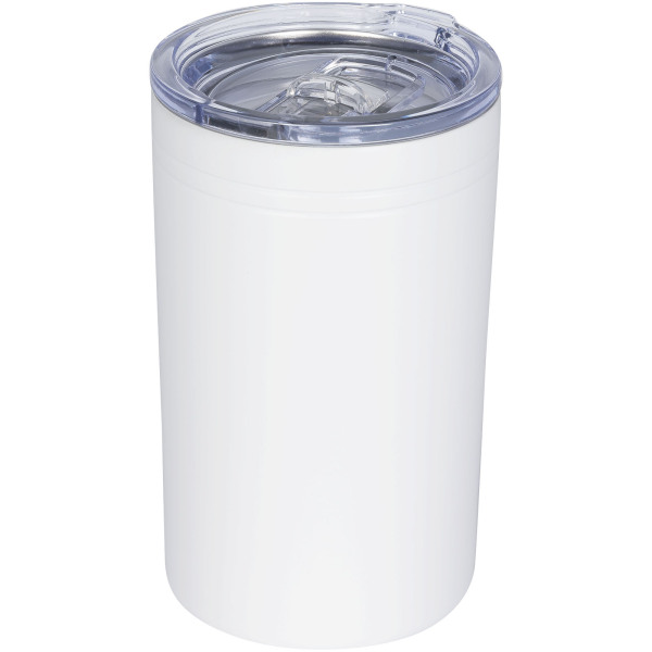 Pika 330 ml vacuum insulated tumbler and insulator - White