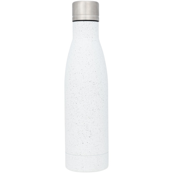 Vasa 500 ml speckled copper vacuum insulated bottle - White
