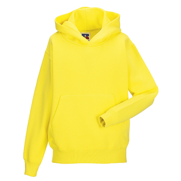 Children´s Hooded Sweatshirt - Yellow - XL (140/9-10)