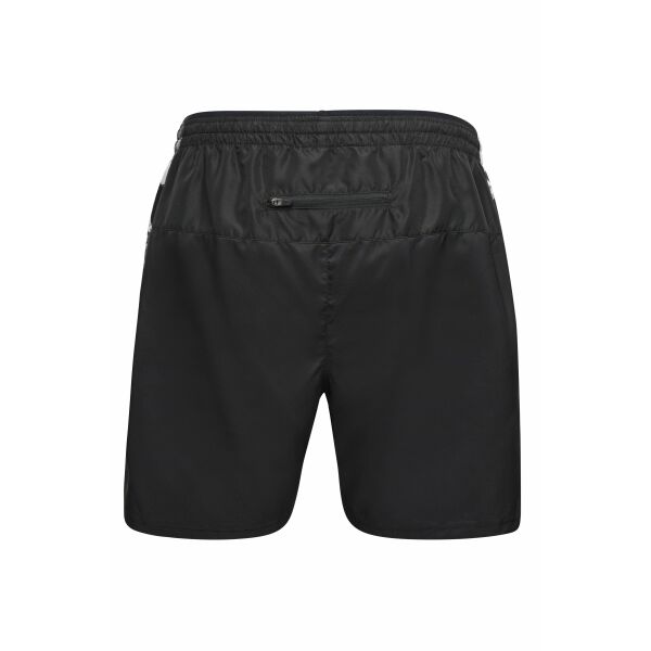 JN526 Men's Sports Shorts zwart/zwart-grijs-bedrukt S