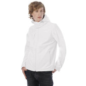 Hooded Softshell / Men White 3XL