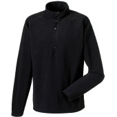 1/4 Zip Microfleece Black XXL