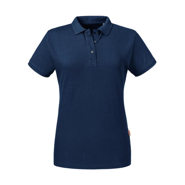 Ladies' Pure Organic Polo - French Navy - 2XL