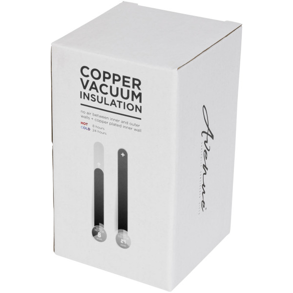 Lagom 380 ml copper vacuum insulated tumbler - Shiny black