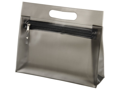 Paulo transparant PVC toilettas Paulo transparant PVC toilettas