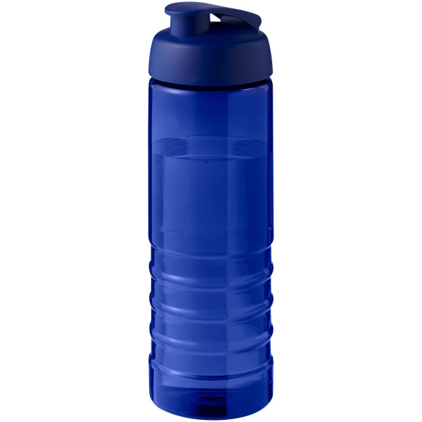 H2O Active® Eco Treble 750 ml flip lid sport bottle - Blue/Blue