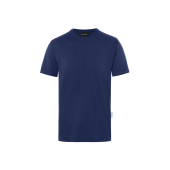 TM 9 Men's Workwear T-Shirt Casual-Flair, from Sustainable Material , 51% GRS Certified Recycled Polyester / 46% Conventional Cotton / 3% Conventional Elastane - navy - 2XL