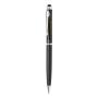 Deluxe touchscreen pen, zwart, zilver