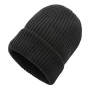 Impact AWARE™ Polylana® dubbel gebreide beanie, zwart