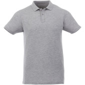 Liberty private label heren polo met korte mouwen - Heather grijs - XL