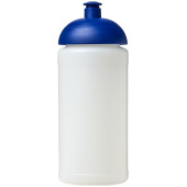 Baseline® Plus 500 ml sportflaska med kupollock - Transparent/Blå
