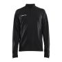 Evolve half zip men black xs