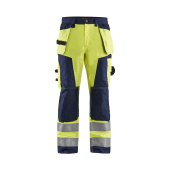 High Vis Geel/Marineblauw