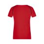 Ladies' Sports T-Shirt - red/black - M