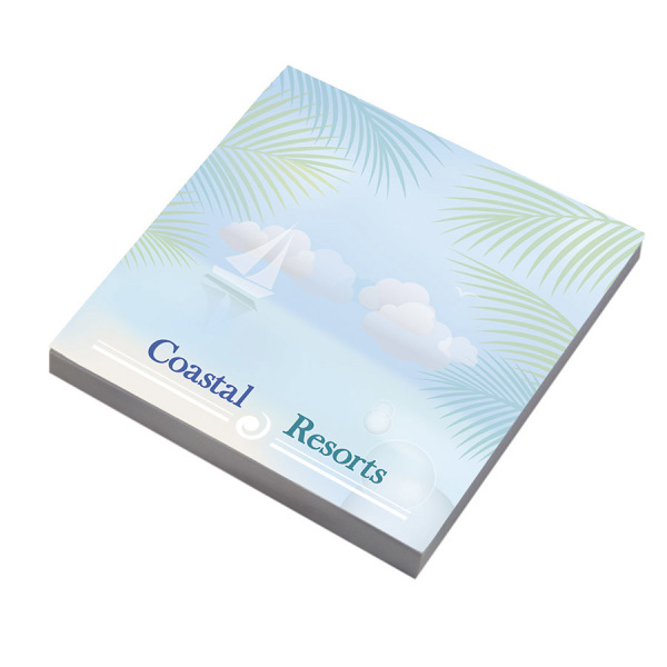 75 mm x 75 mm 25 Sheet Adhesive Notepads ECO Recycled paper