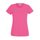 Original-T Ladies' T-shirt  (Full Cut 61-420-0) Fuchsia XS