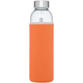 Bodhi 500 ml glazen drinkfles - Oranje