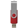 Rotate-basic USB 1GB - Rood/Zilver