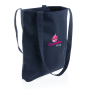 Impact AWARE™ recycled cotton tote 330 gsm, navy