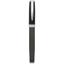 Carbon duo pen gift set with pouch - Solid black