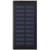 Stellar zonne-energie powerbank 8000 mAh - Zwart