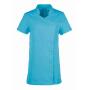 Ladies Orchid Short Sleeve Tunic, Turquoise Blue, 10, Premier