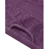 Rhine Hand Towel 50x100 cm - Graphite Grey - One Size