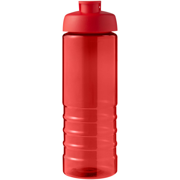 H2O Active® Eco Treble 750 ml flip lid sport bottle - Red/Red
