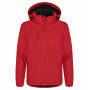 Clique Classic softshell jacket junior rood 110-120