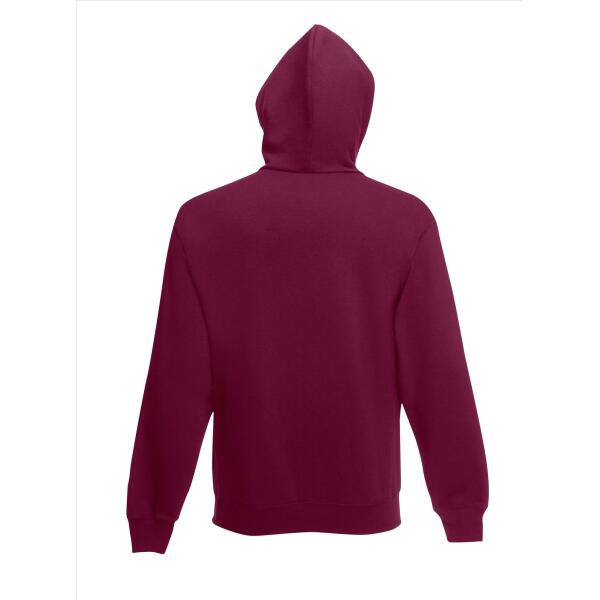 FOTL Premium Hooded Sweat Jacket, Burgundy, M