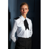 Ladies' Long Sleeve Pilot Shirt White 16 UK