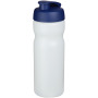 Baseline® Plus 650 ml sportfles met kanteldeksel - Transparant/Blauw