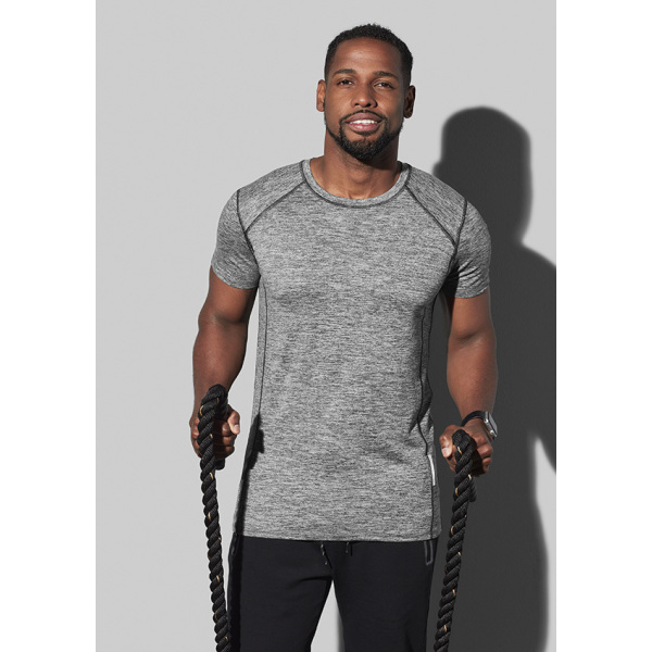 Stedman T-shirt Active-Dry reflective SS for him
