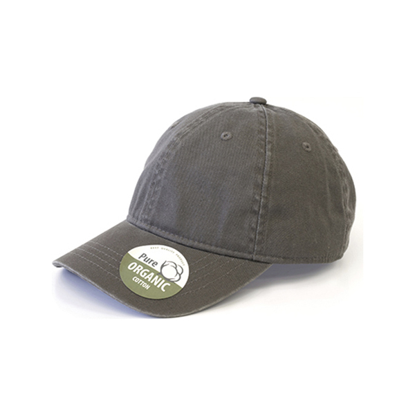 Organic cap Unstructured-Charcoal