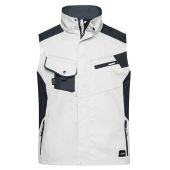 Workwear Vest - STRONG - - white/carbon - M