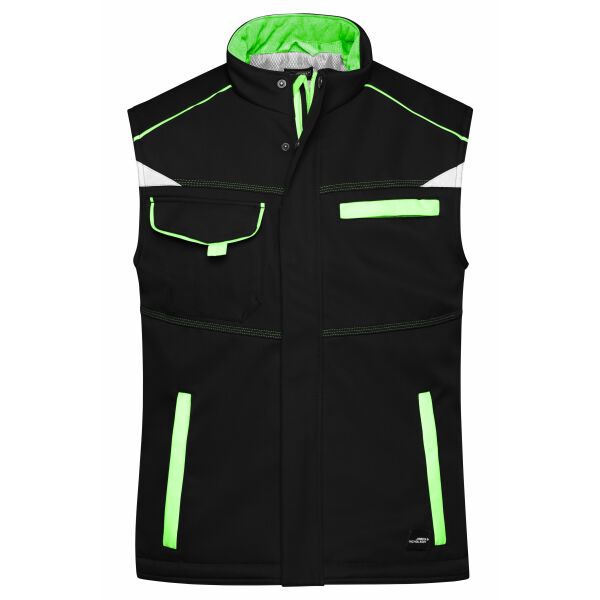 Workwear Softshell Padded Vest - COLOR -