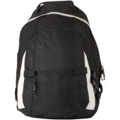 Colorado polyester rugzak 22L - Zwart/Wit