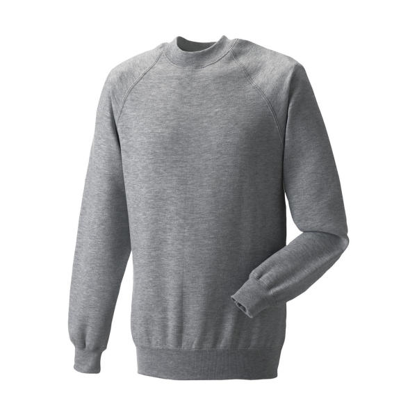 Classic Sweatshirt Raglan - Light Oxford - 2XL